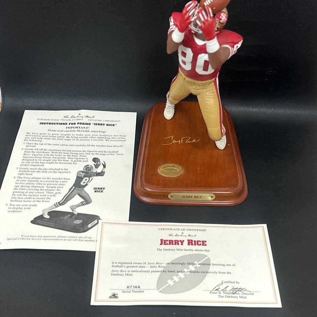 希少‼️NFCサンフランシスコ・フォーティナイナーズ ジェリー・ライス フィギュア