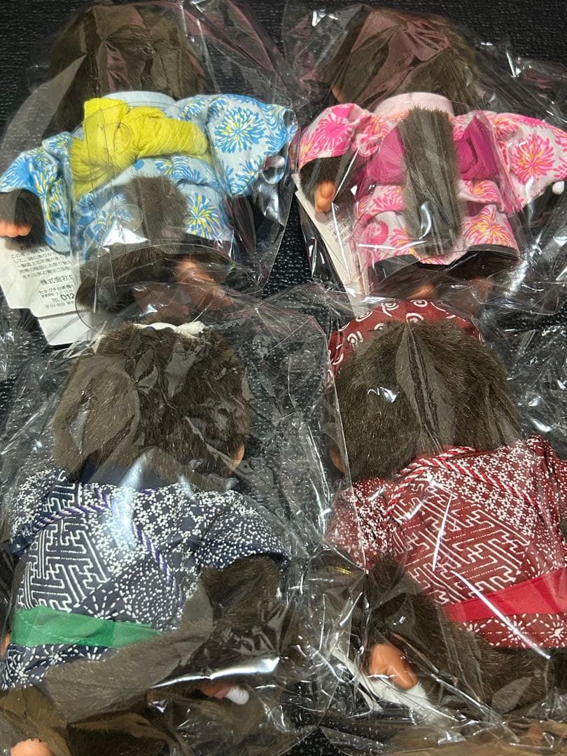 本日限定値引き【極希少/未開封】浅草限定 モンチッチ 4体セット 三社祭