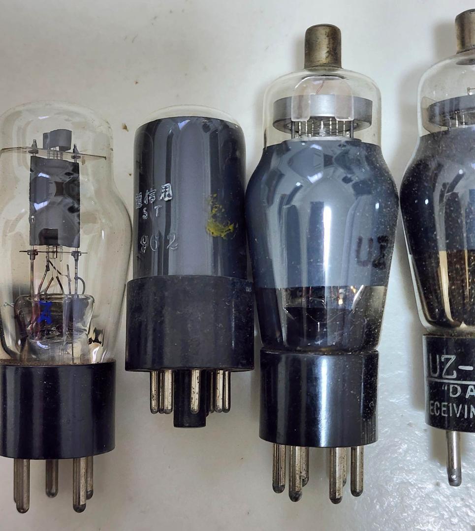 昭和レトロ 真空管 6w-c5 uy-56 その他 8個セット