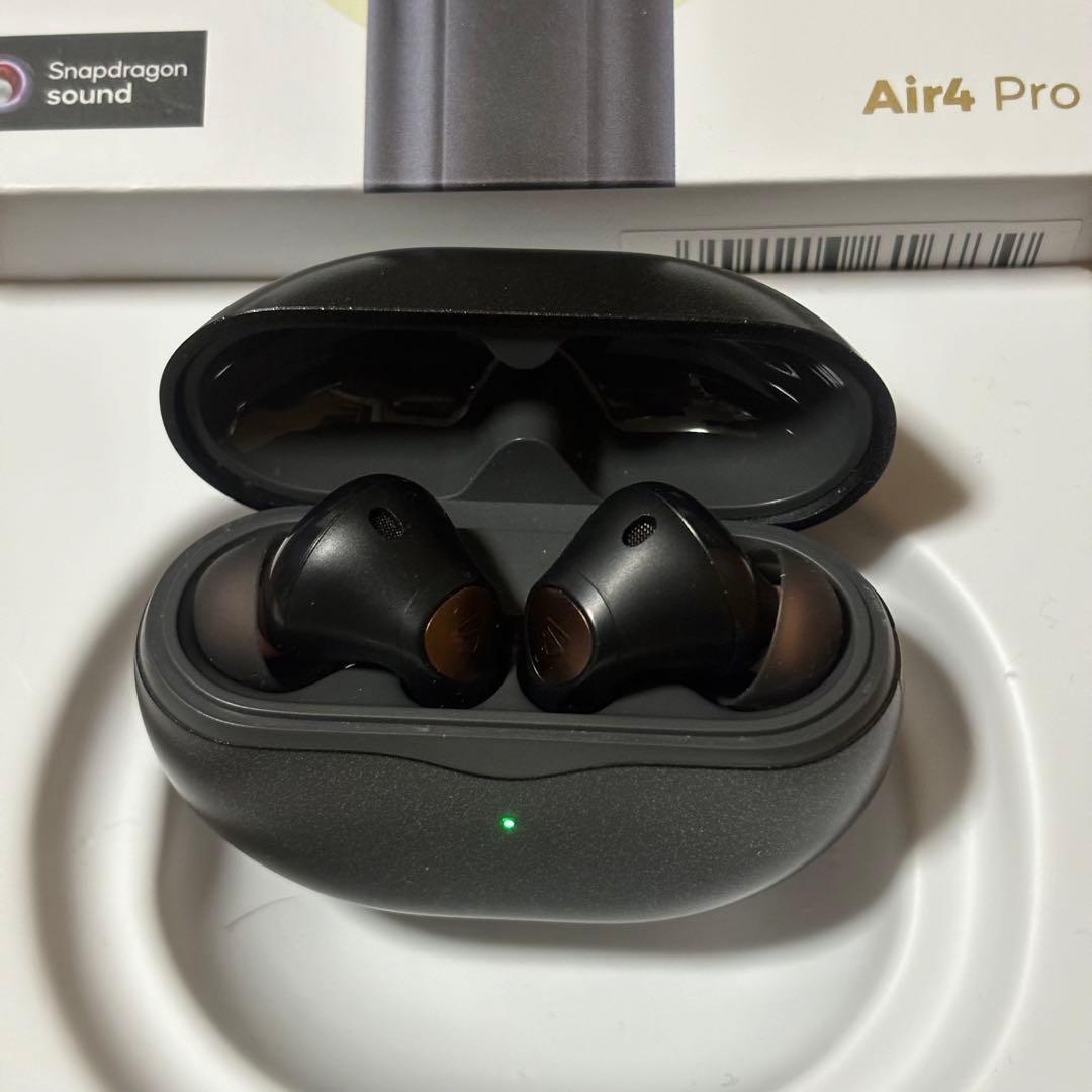 used品　サウンドピーツ（SOUNDPEATS）　AIR4　PRO　ブラック
