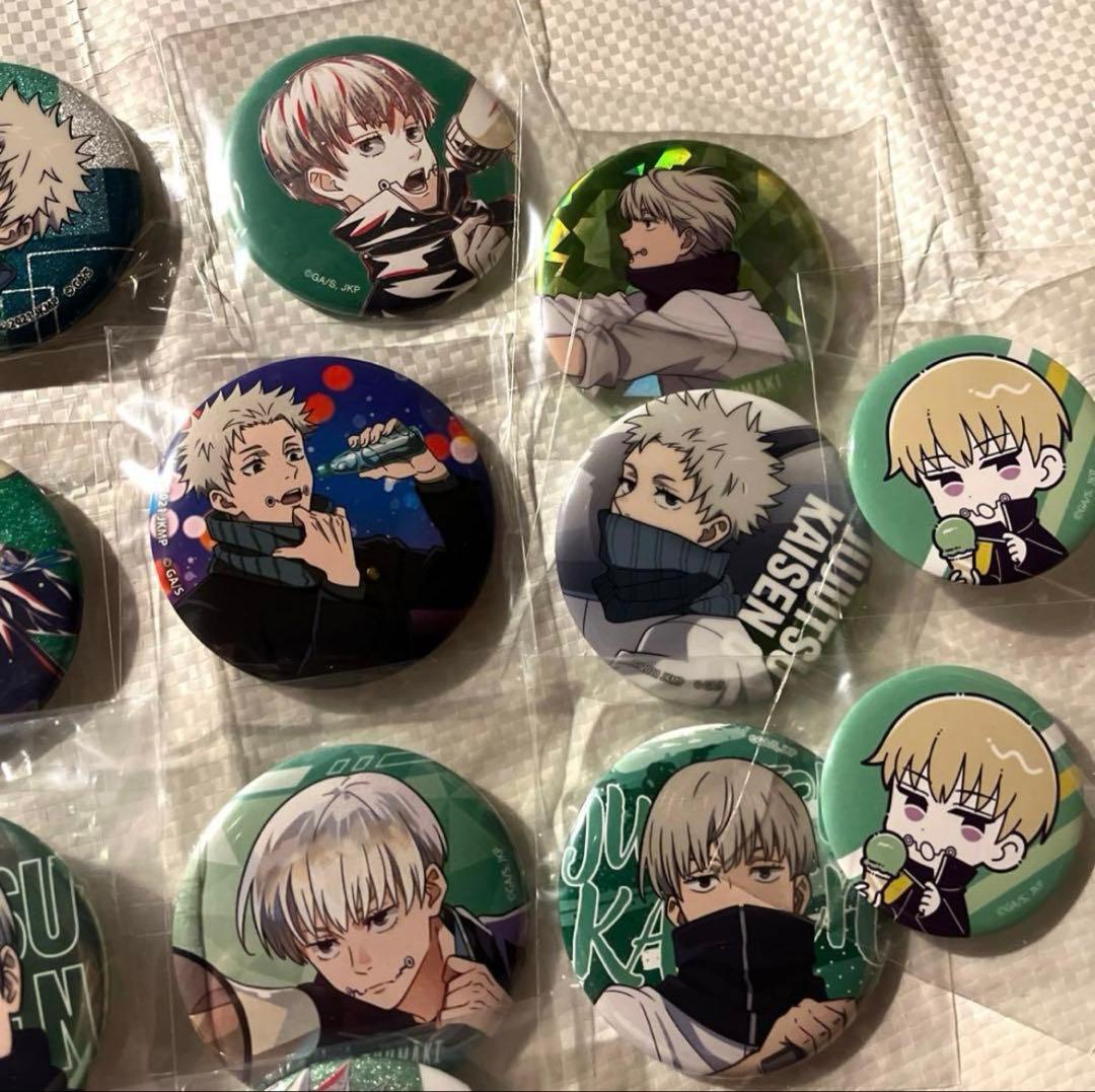 呪術廻戦　狗巻棘　缶バッジ　まとめ売り　19点　ファンパレ　ジャンプ　おっこち