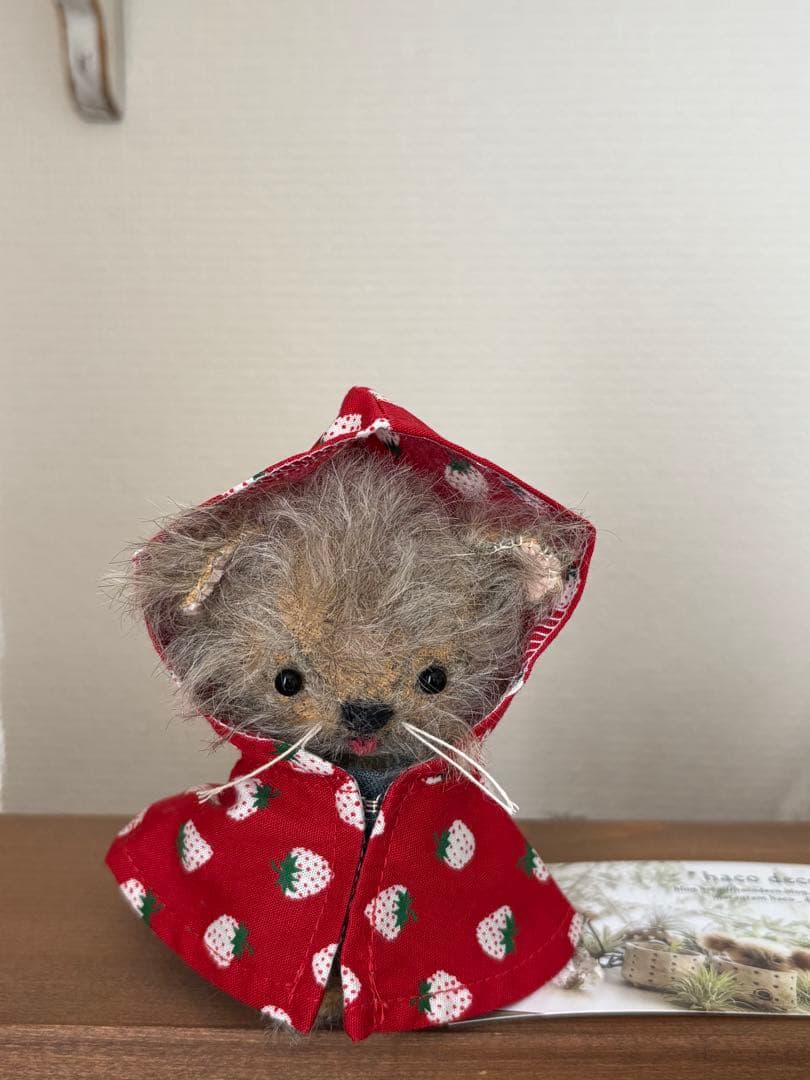 テディベア作家　hacodeco様　ネコ