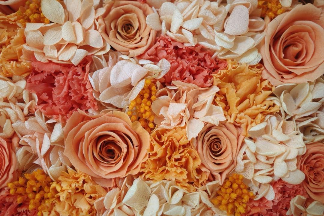 【美品】nicolai bergmannプリザーブドフラワーボックス