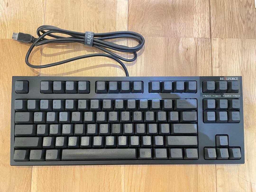 REALFORCE R2 PFU Limited US配列 静音45g 墨カラー