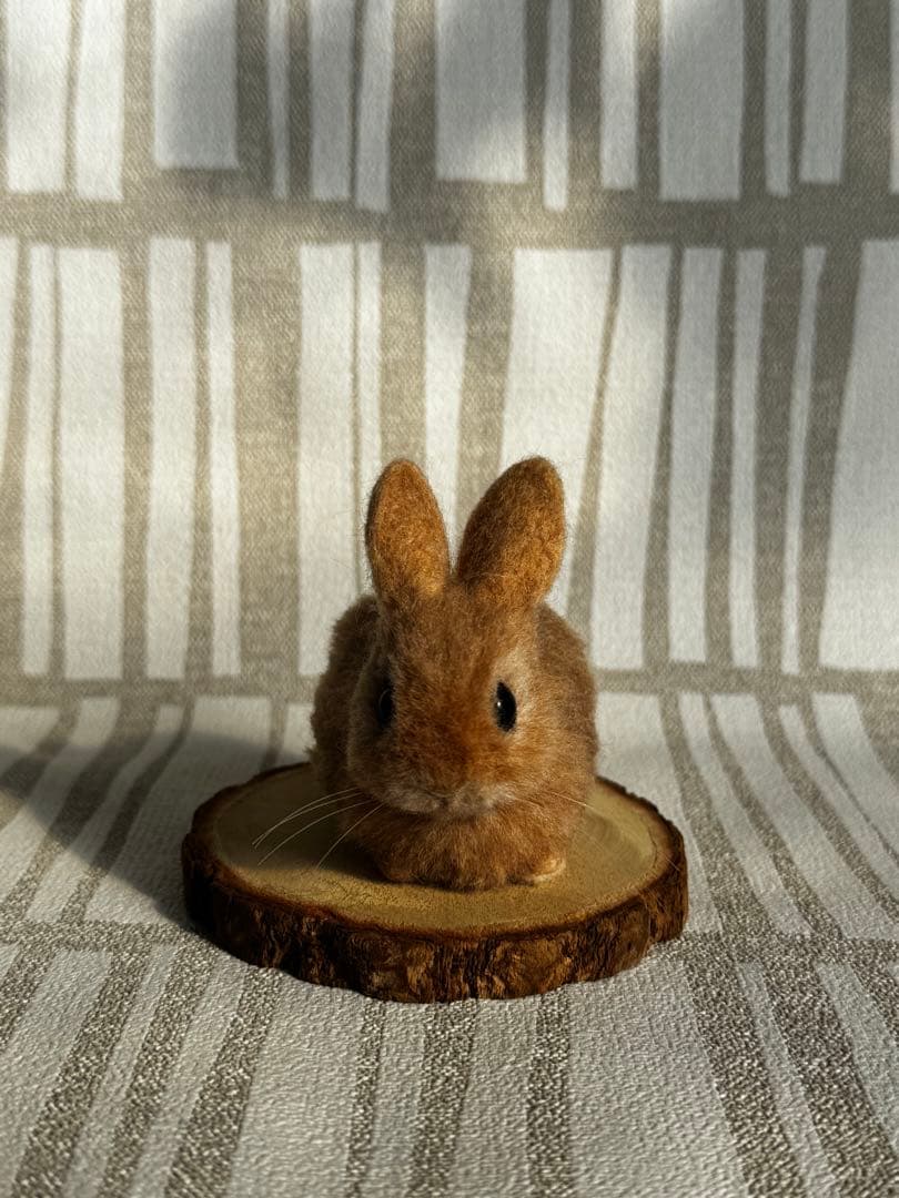 羊毛フェルト　うさぎ