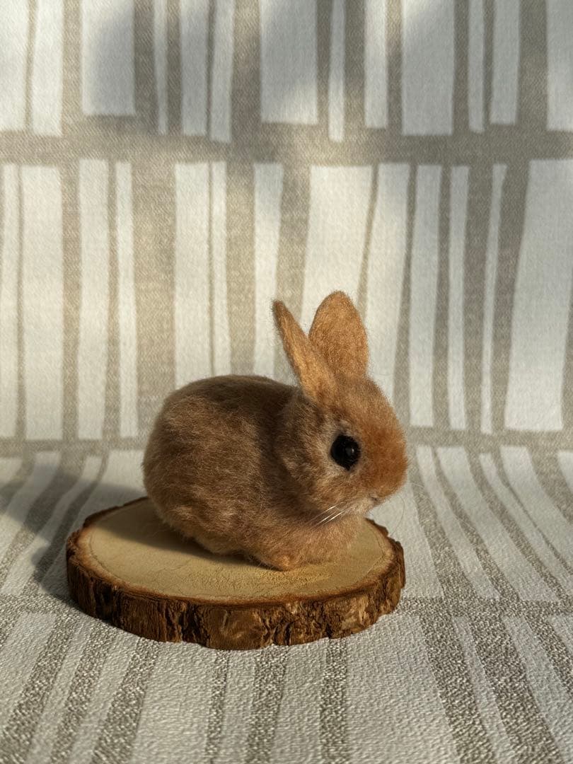 羊毛フェルト　うさぎ