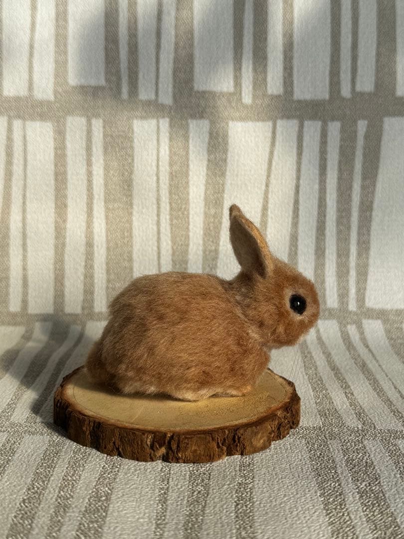 羊毛フェルト　うさぎ