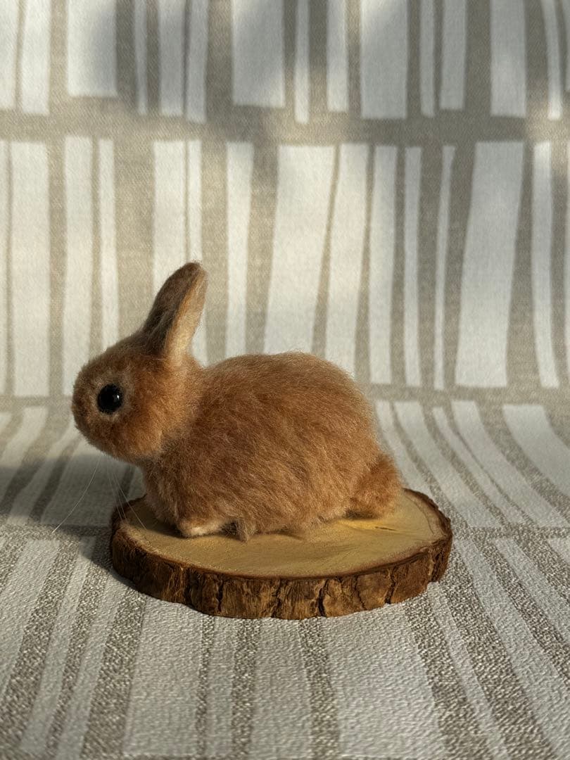 羊毛フェルト　うさぎ