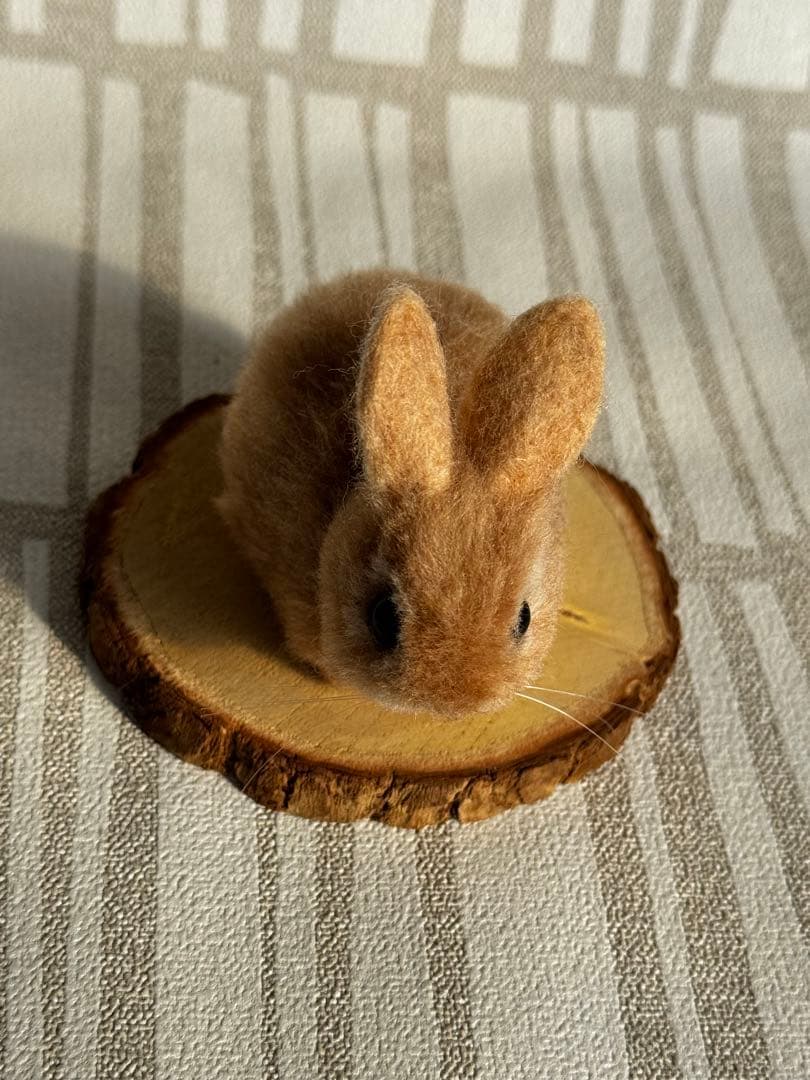 羊毛フェルト　うさぎ