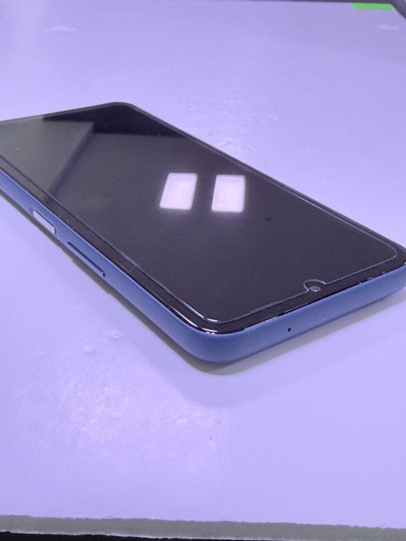 【美品】arrows We2 スマートフォン ネイビーグリーン