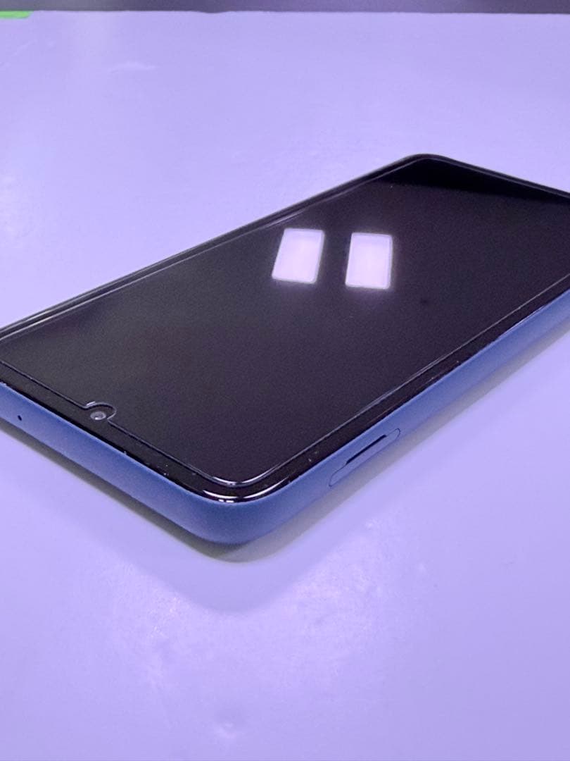 【美品】arrows We2 スマートフォン ネイビーグリーン