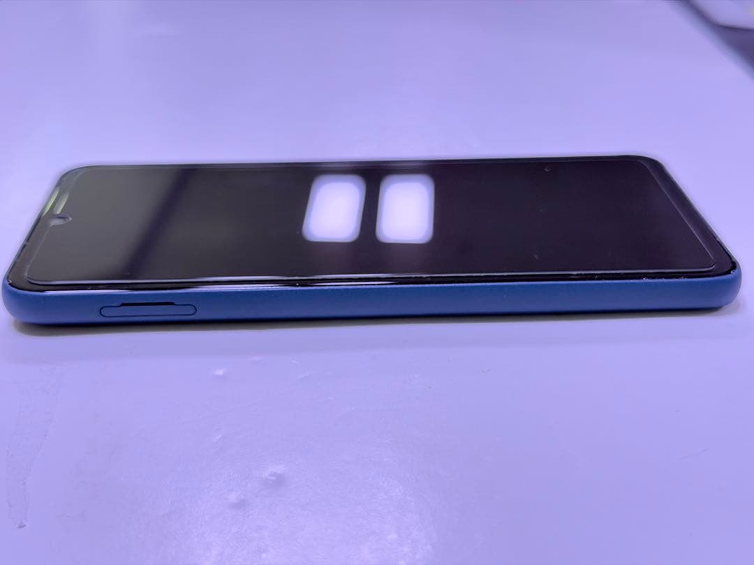 【美品】arrows We2 スマートフォン ネイビーグリーン