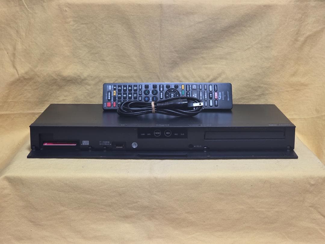 SHARP AQUOS BDレコーダー BD-NW520　2018年製 整備品