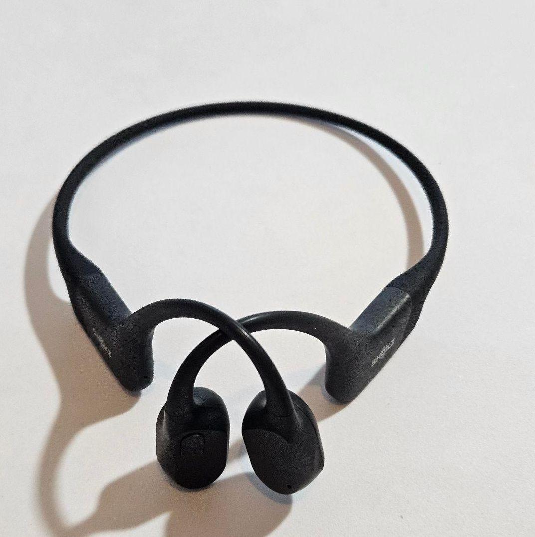 き*む様 Shokz OpenRun ブラック 骨伝導イヤホン