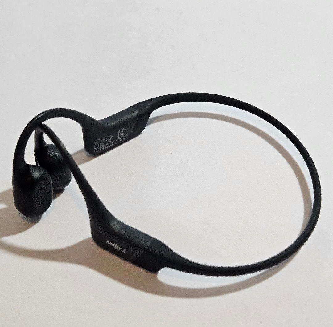 き*む様 Shokz OpenRun ブラック 骨伝導イヤホン