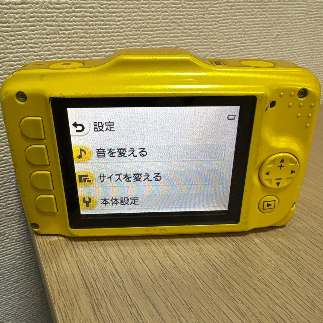 Nikon COOLPIX S31 イエロー 防水カメラ