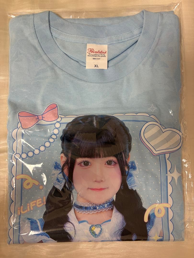 iLiFE! 虹羽みに 実写 Tシャツ