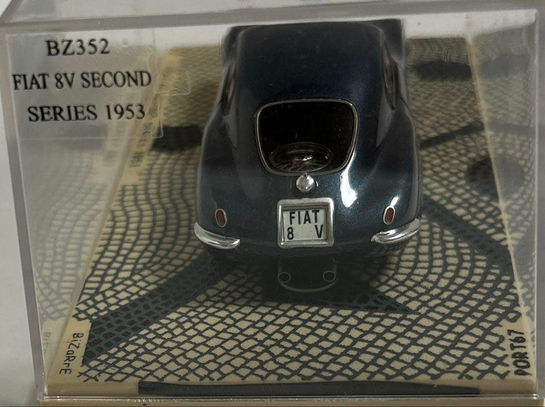 ♡FIAT 8V Second Series 1953 ミニカー (ブルー)