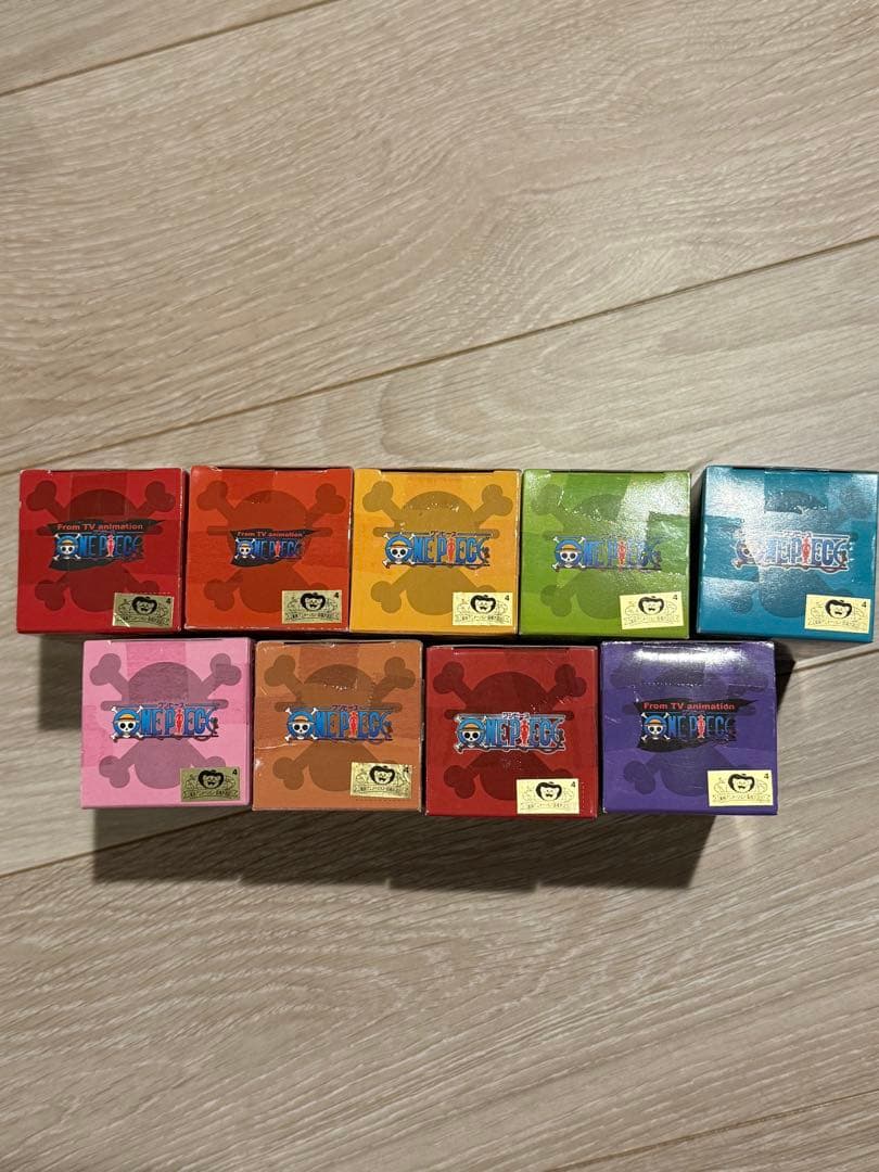 ワンピース　ワーコレ　麦わらの一味　2年前　セット