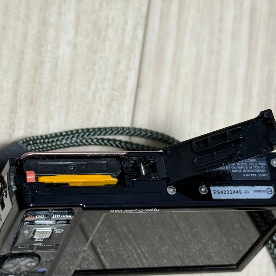 【動作品】olympus μ-7000 オリンパス デジタルカメラ ピンク