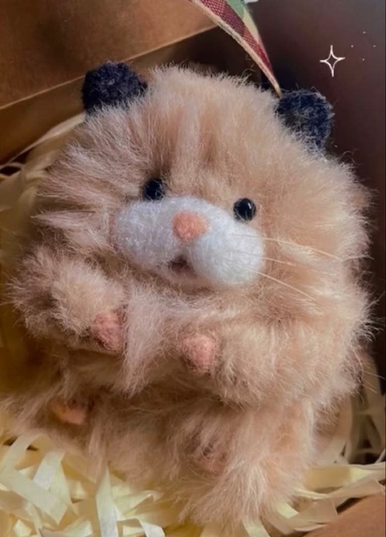 韓国　ハンドメイド　ハムスター　激レア