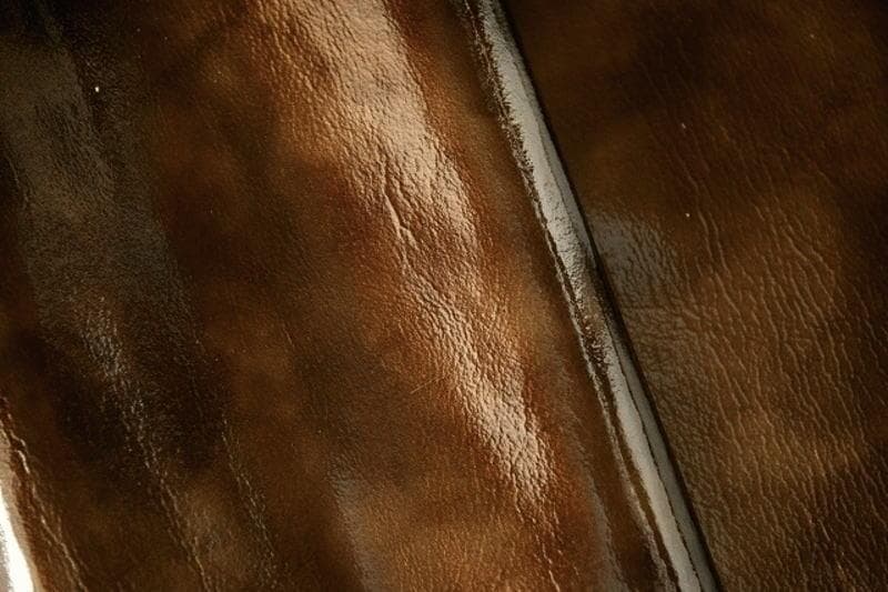 皮革 国産レザー　 241ds 1.2mm　ブロンズ ゴールド　エナメル調　牛革