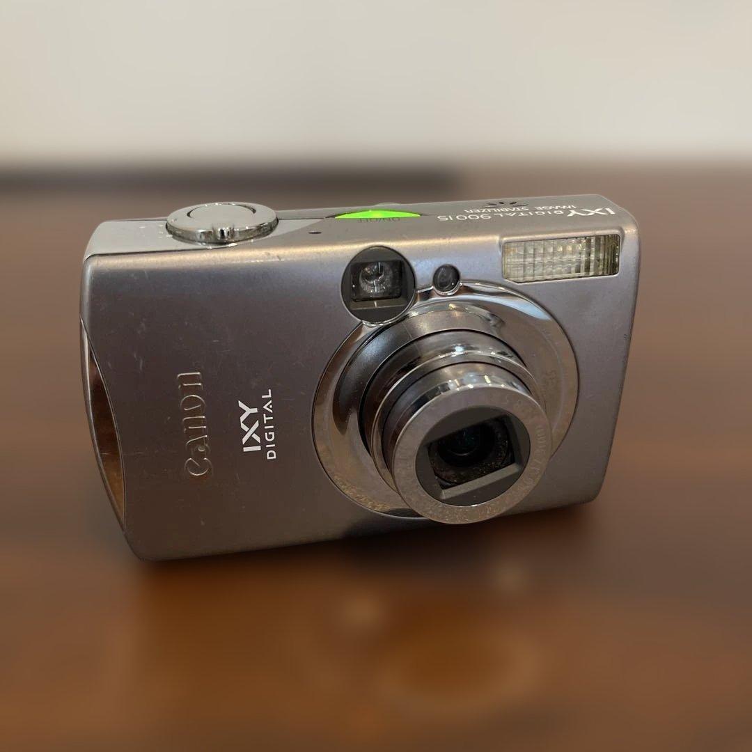 4212 Canon IXY 900 IS シルバー デジカメ