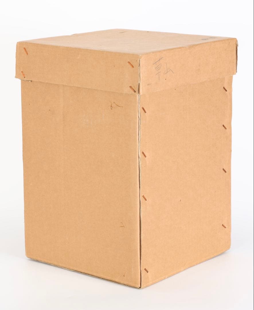 万代草山 四耳茶壺 飾壺 茶道具 共箱 口覆仕覆 正絹飾紐付 作家物 古美術品