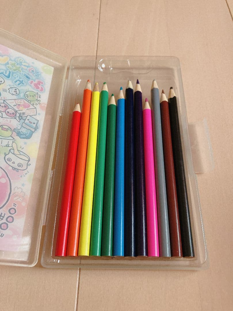 【レア】ころころふーせんガム　色鉛筆　12本　平成レトロ　平成女児