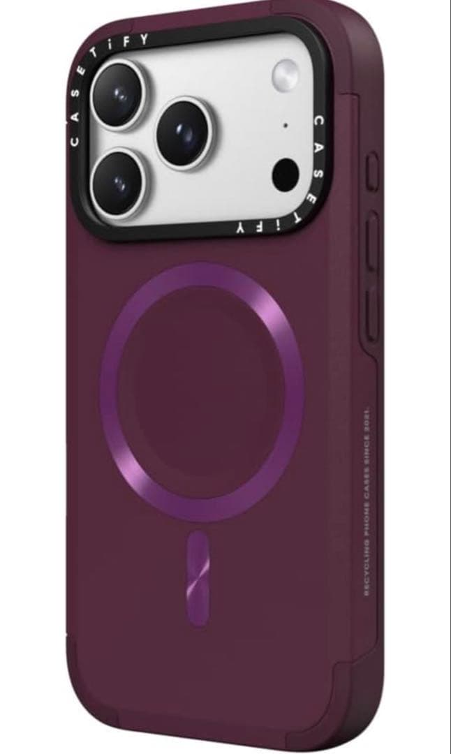 CASETiFY フォース iPhone 17 Pro ケース マルベリー