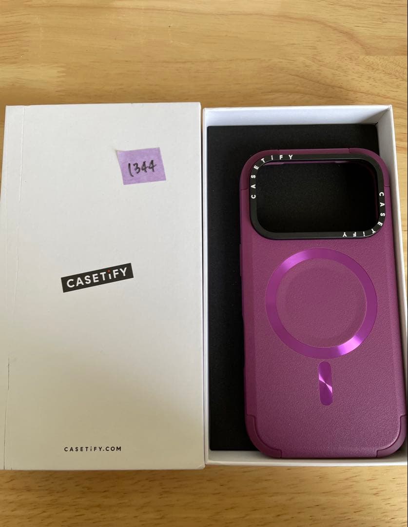 CASETiFY フォース iPhone 17 Pro ケース マルベリー