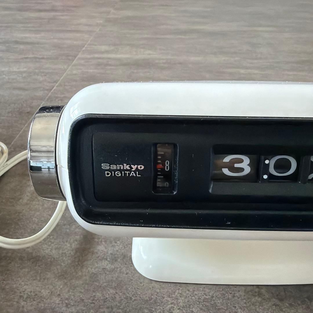Sankyo 置時計 ホワイト DT-101