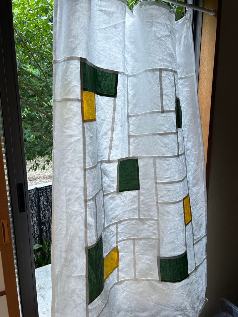 「マリーゴールド」の麻ポジャギ