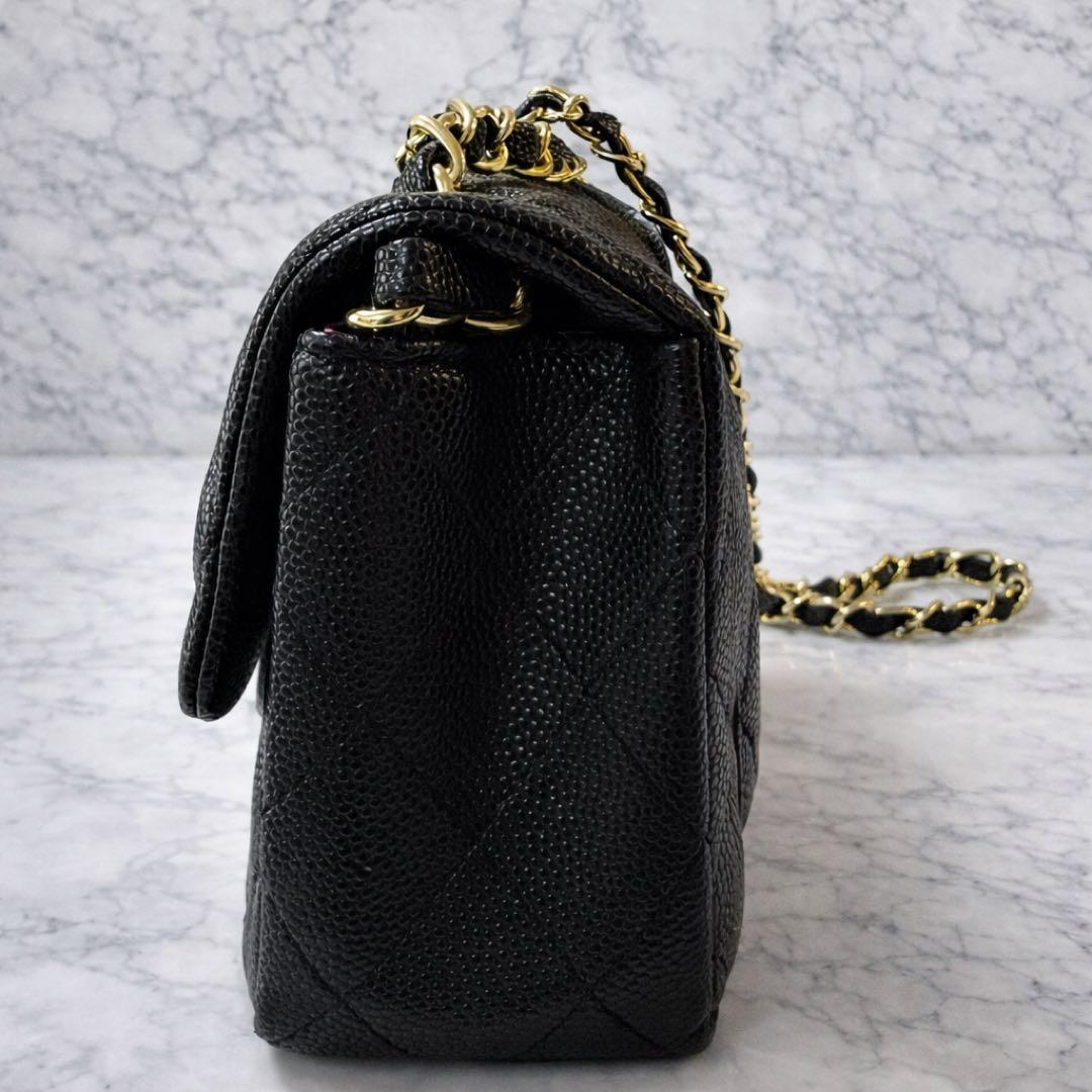 CHANEL ノベルティ　マトラッセ風　ショルダーバッグ　19㎝　ゴールド金具