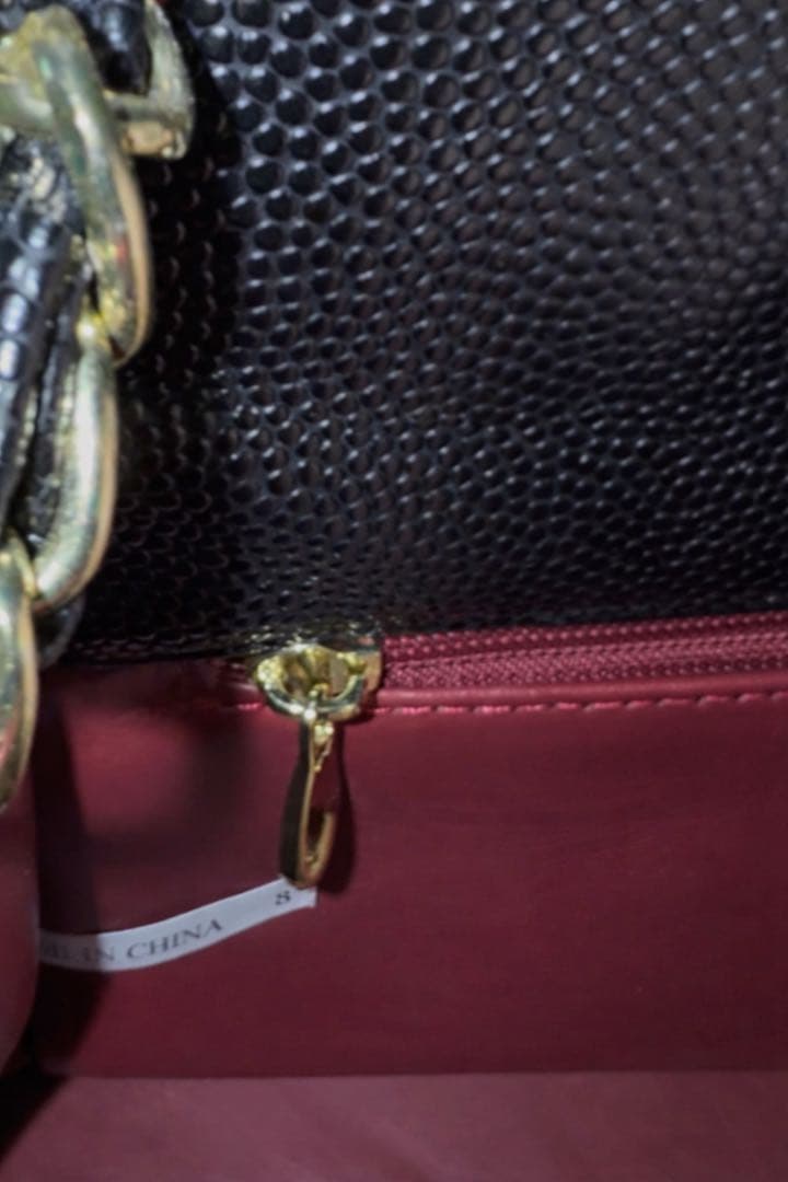 CHANEL ノベルティ　マトラッセ風　ショルダーバッグ　19㎝　ゴールド金具