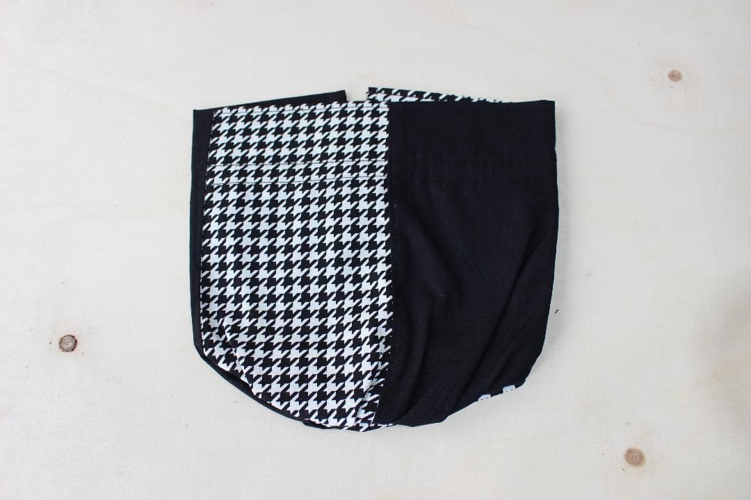 骨壷 覆い袋セット 7寸 鳳華（千鳥格子）