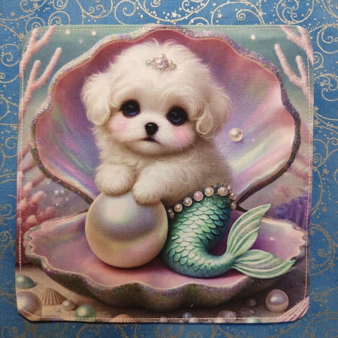 パニャ　ハンカチ　マルチーズ柄　17枚