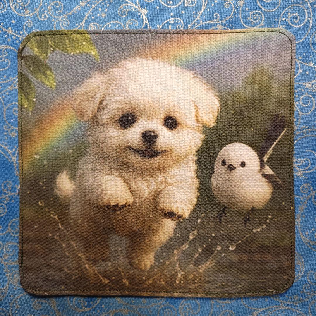 パニャ　ハンカチ　マルチーズ柄　17枚