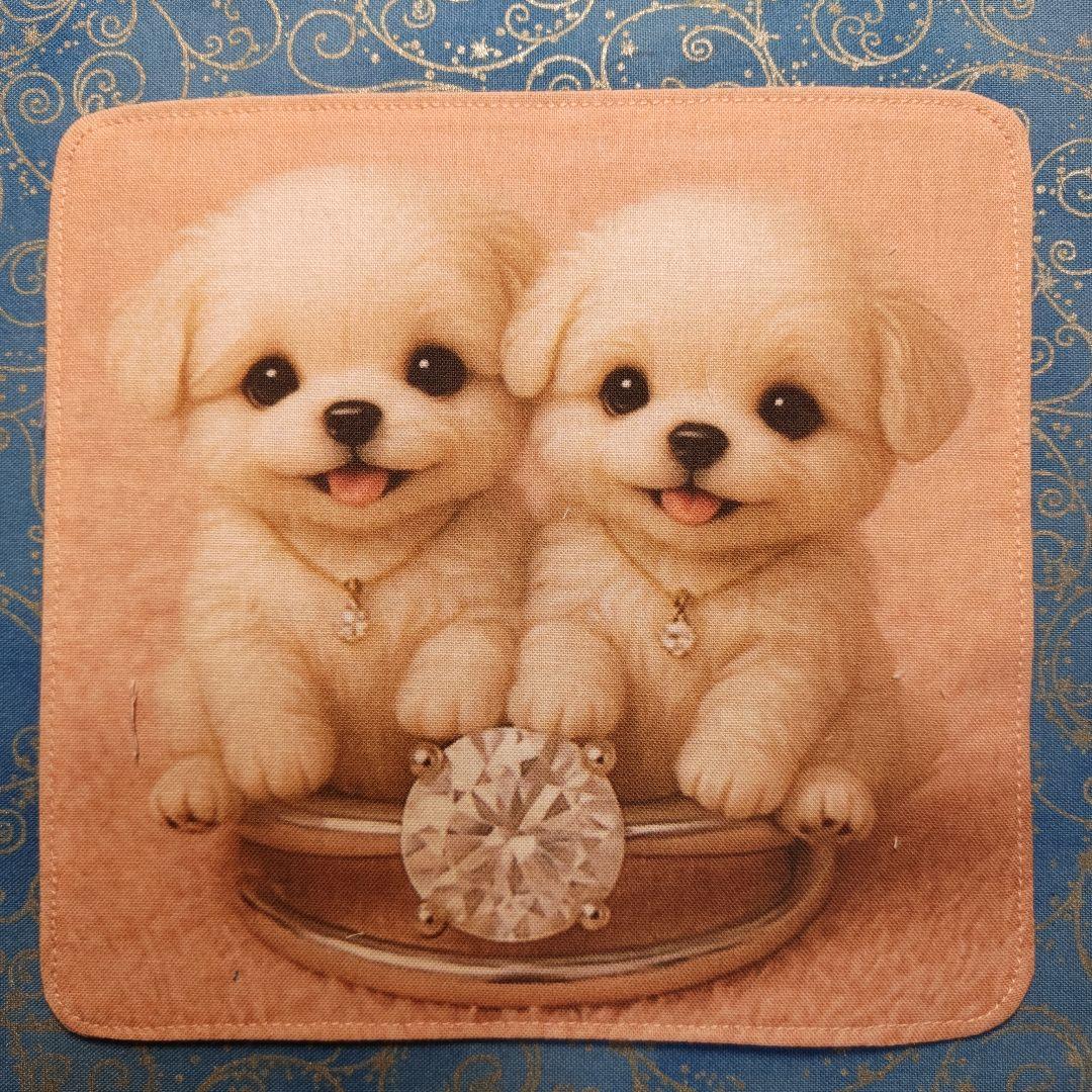 パニャ　ハンカチ　マルチーズ柄　17枚