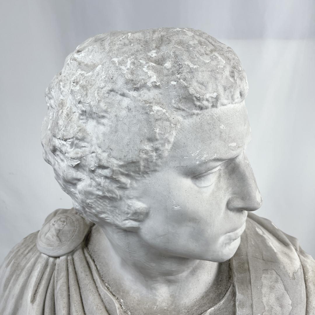 ブルータス　胸像　石膏像　オブジェ　美術品 デッサン