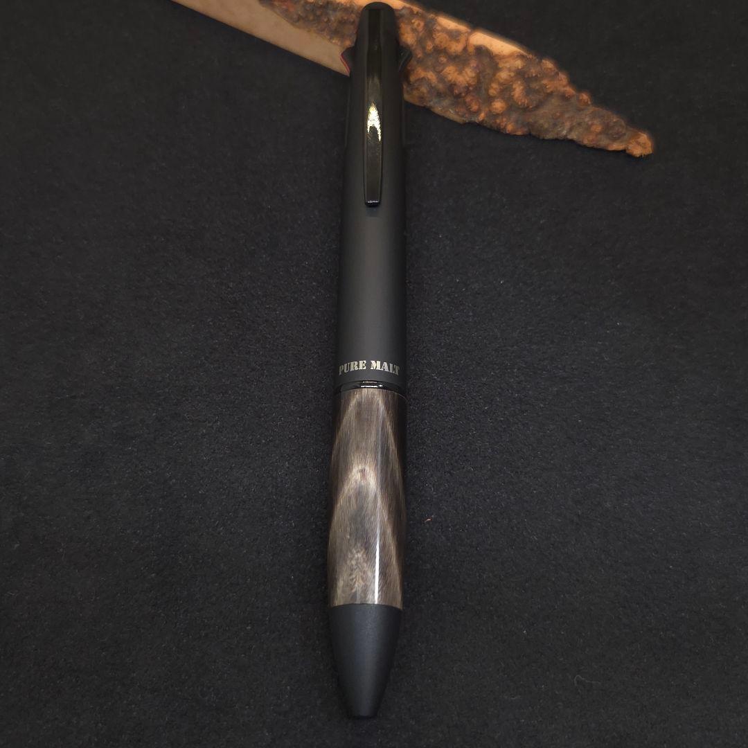 No.161ピュアモルト4&1カスタム黒水牛の角芯持使用