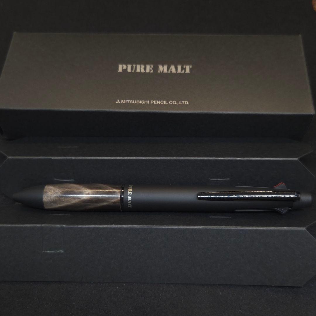 No.161ピュアモルト4&1カスタム黒水牛の角芯持使用