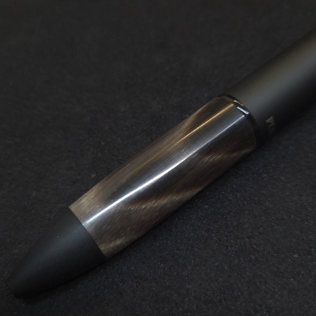 No.161ピュアモルト4&1カスタム黒水牛の角芯持使用