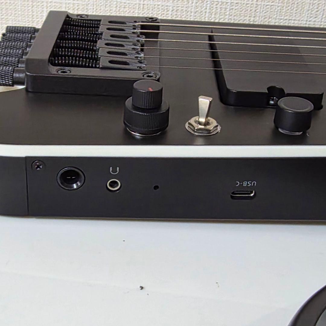 Donner HUSH-X PRO エレキ スマート トラベル ギター ブラック