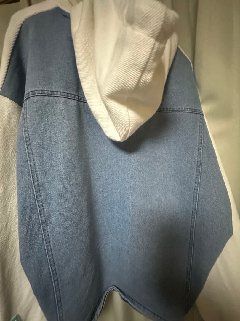 【最終値下‼️】Vaundy fusion フーディ パーカー ホワイト 白 L