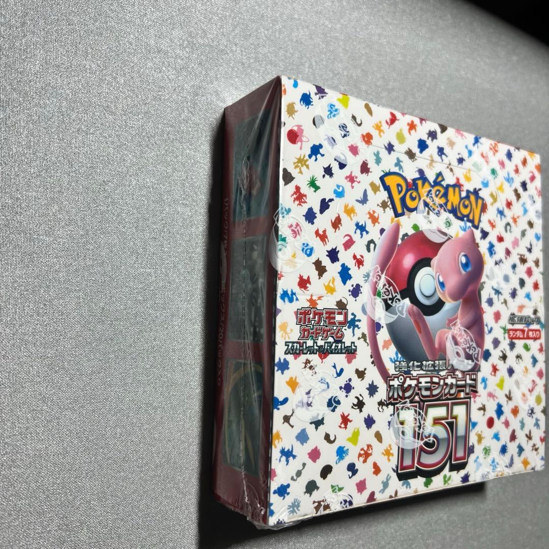 新品未開封　ポケモンカード　151 box シュリンク付き