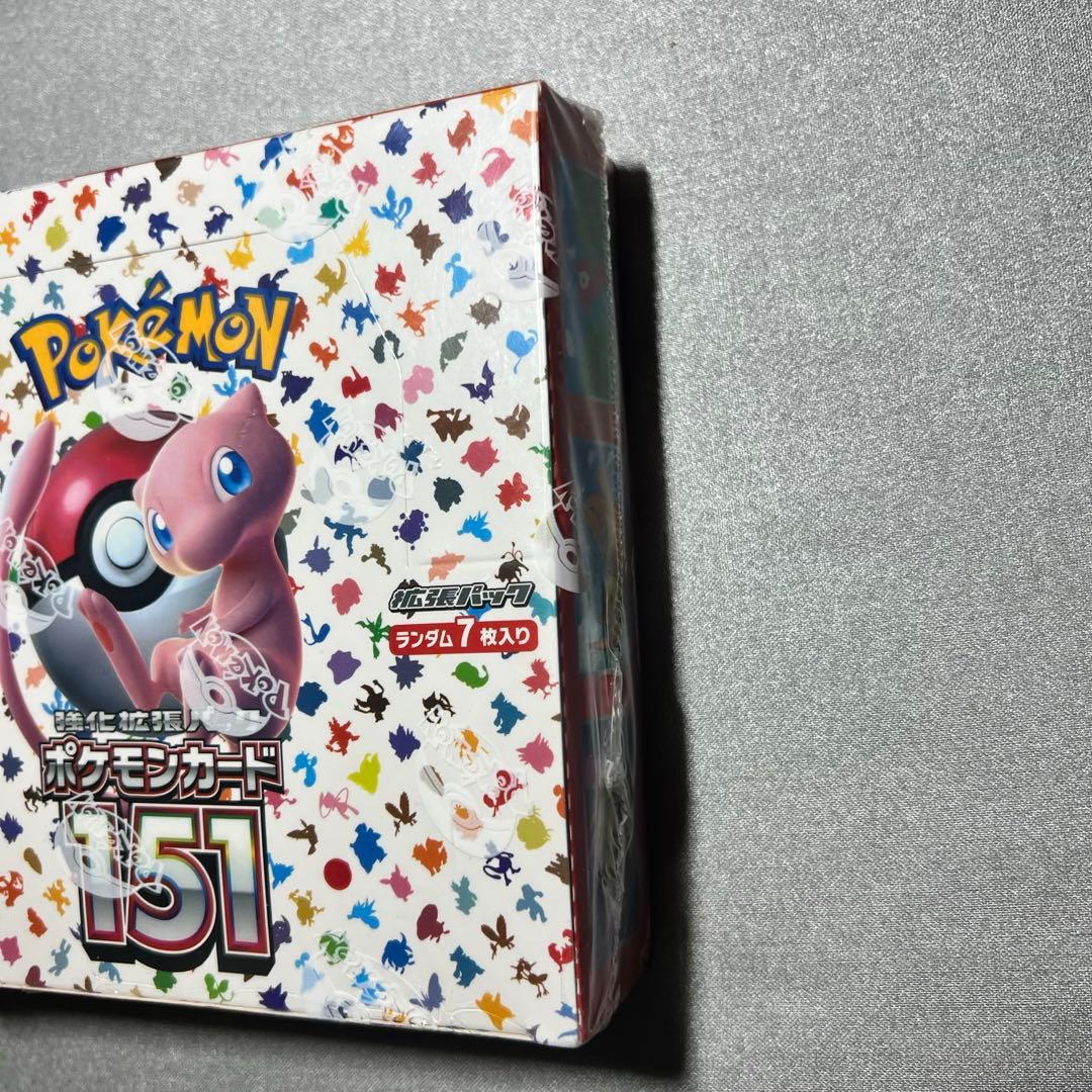 新品未開封　ポケモンカード　151 box シュリンク付き