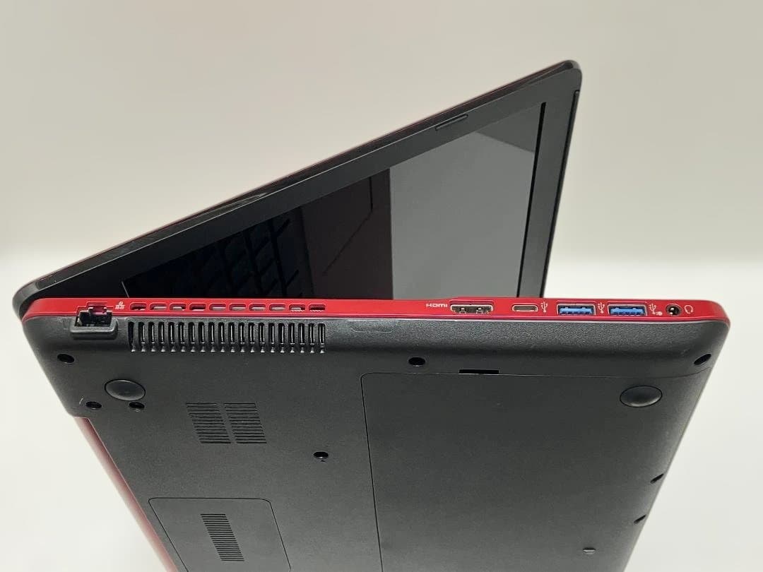 富士通ノートパソコン Celeron/8GB/新品SSD/Windows11