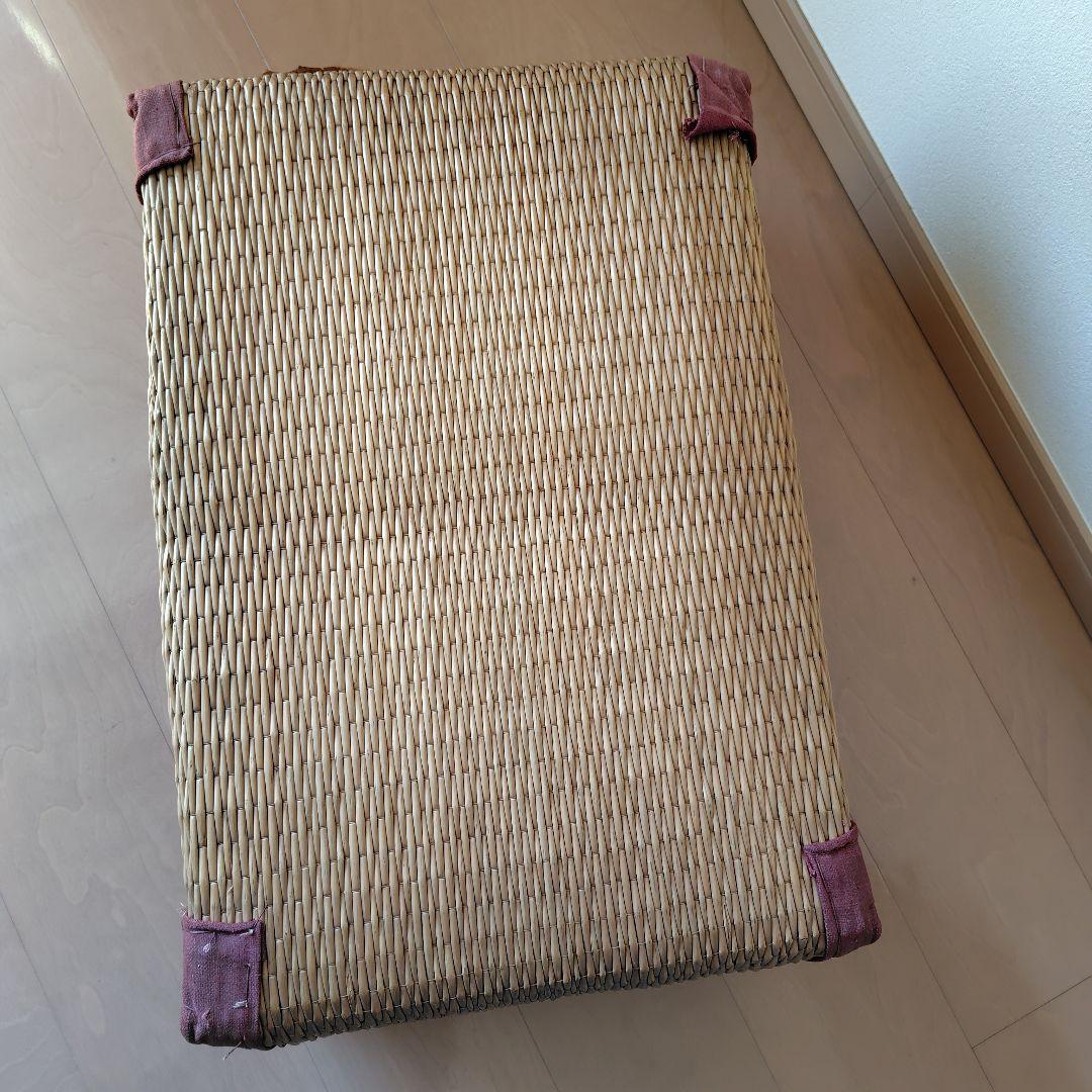 柳行李　昭和レトロ　アンティーク籠　美品