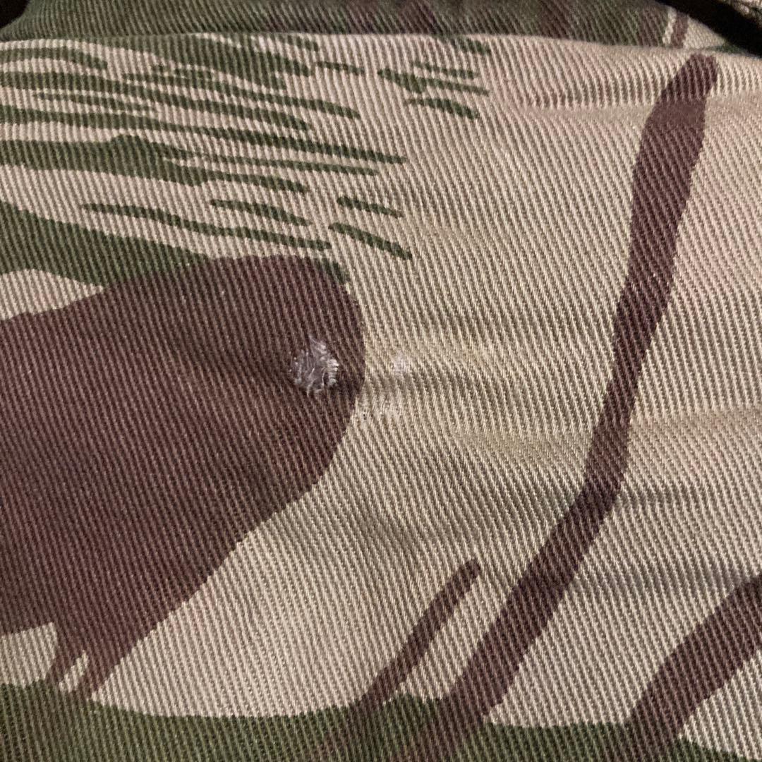 1970-80sパキスタン軍ブラッシュカモウインタージャケット L 実物中古